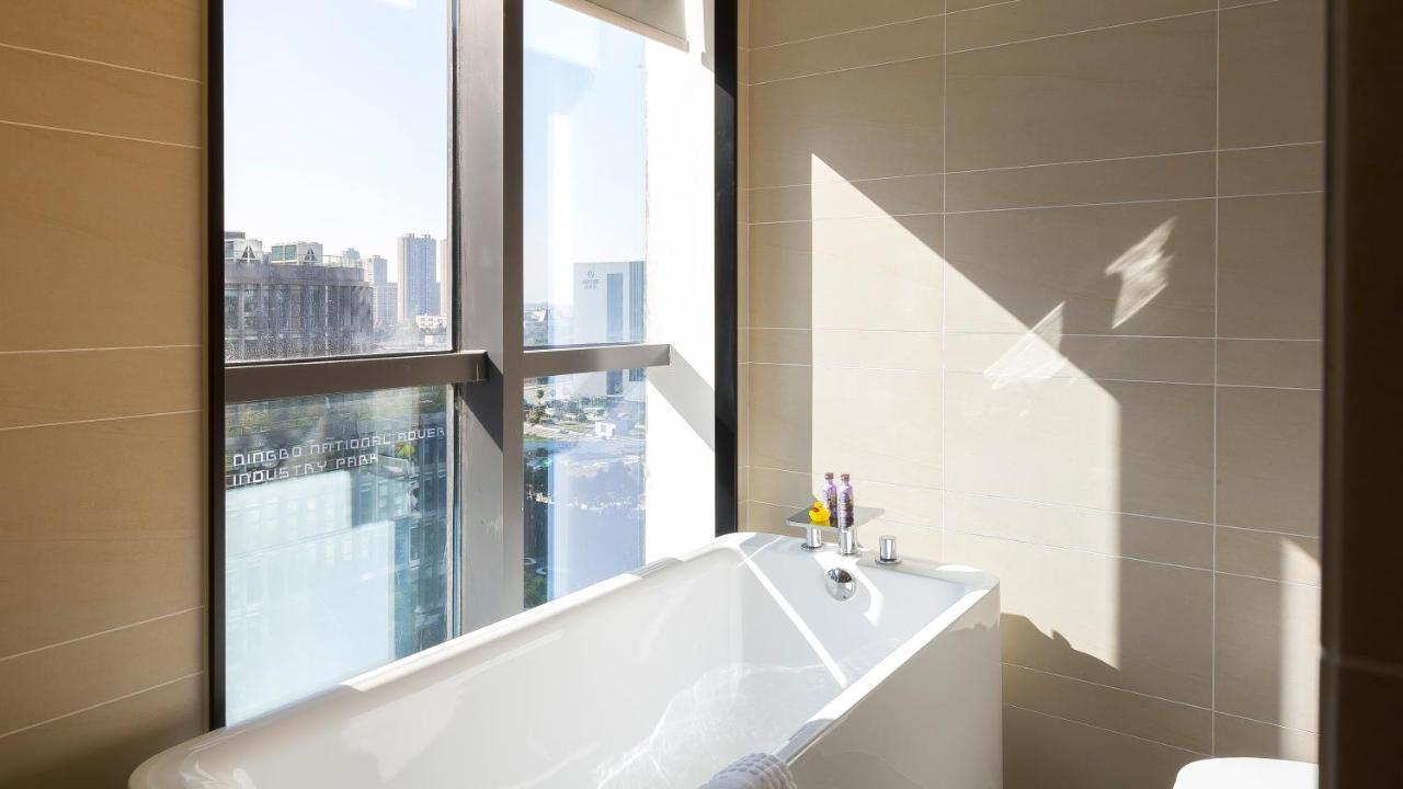 Ssaw Boutique Hotel Ningbo Cbd Exterior foto